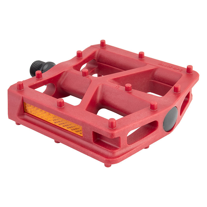 T-Bar Pedals in Red, platform pedal product image
