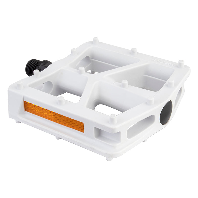 T-Bar Pedals in White, platform pedal product image